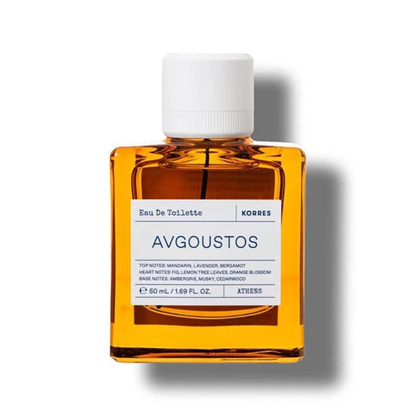 Korres Avgoustos Eau De Toilette Men's Perfume, 50ml