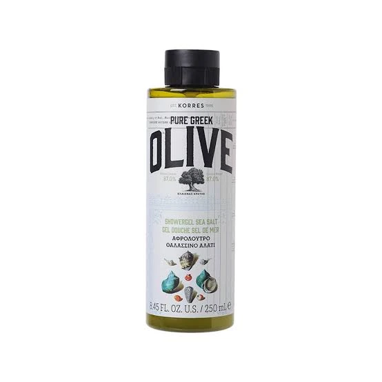 Korres Sea Salt Pure Greek Olive Showergel 250ml