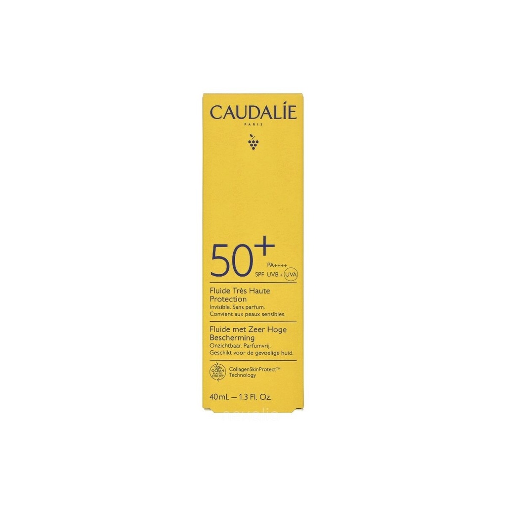 Caudalie Vinosun Very High Protection Lightweight Fluid SPF50 40 Ml