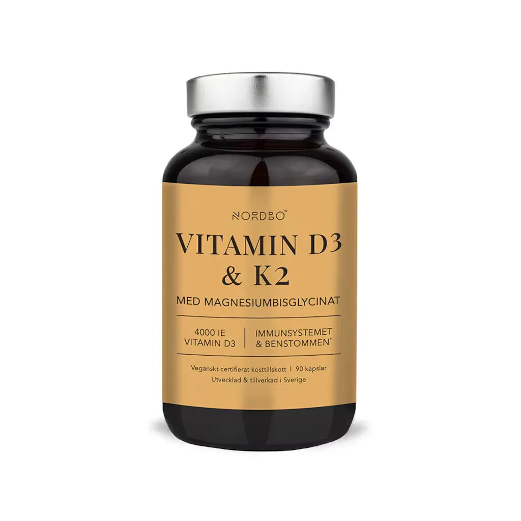NORDBO Vitamine D3 & K2 4000 IU 90 pcs