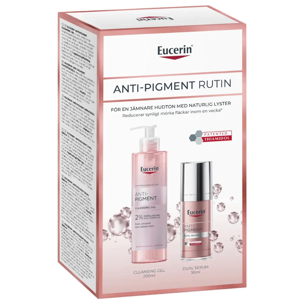 Eucerin
Anti-PigmentCleansing Gel + Dual Serum Gift Set 230 ml