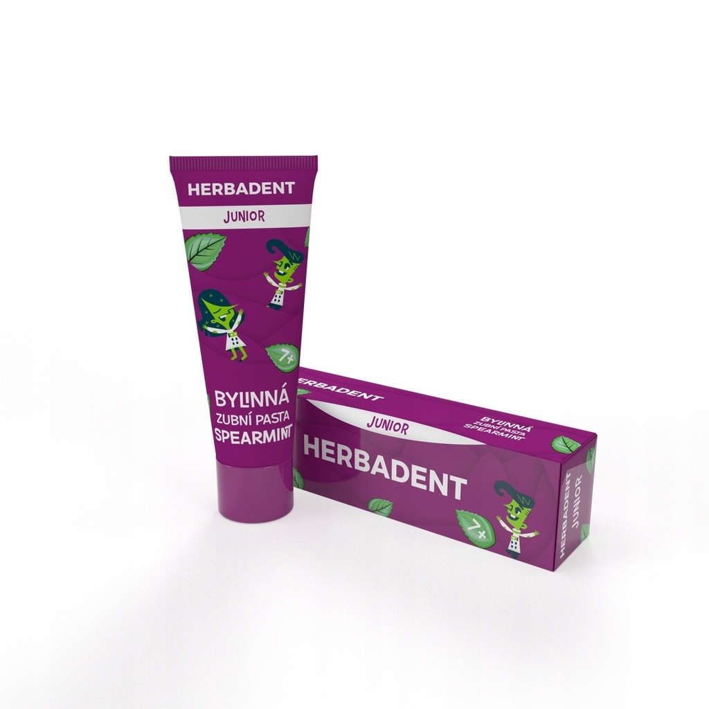 HERBADENT JUNIOR Herbal Dental Paste Spearmint 75 g