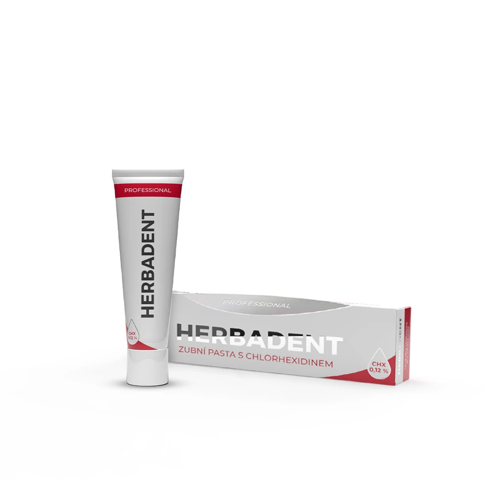 HERBADENT PROFESSIONAL Toothpaste with CHX 0.12 %  40 g