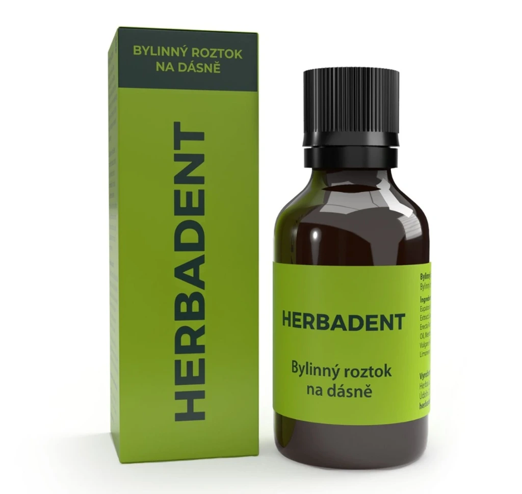 Herbadent herbal solution for gums 25 ml