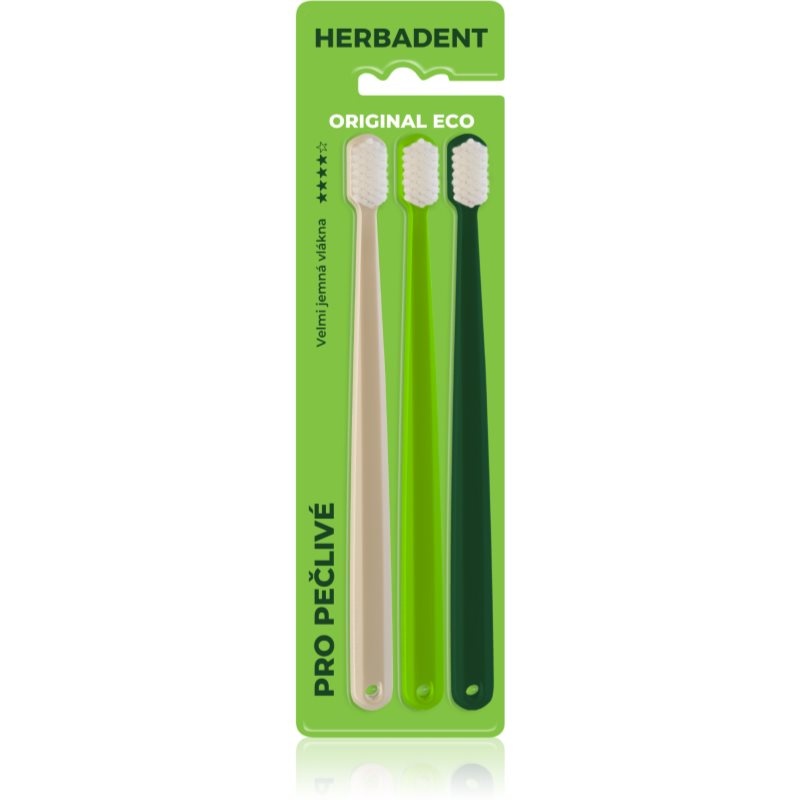 Herbadent Toothbrush Pro Careful, 3 pcs