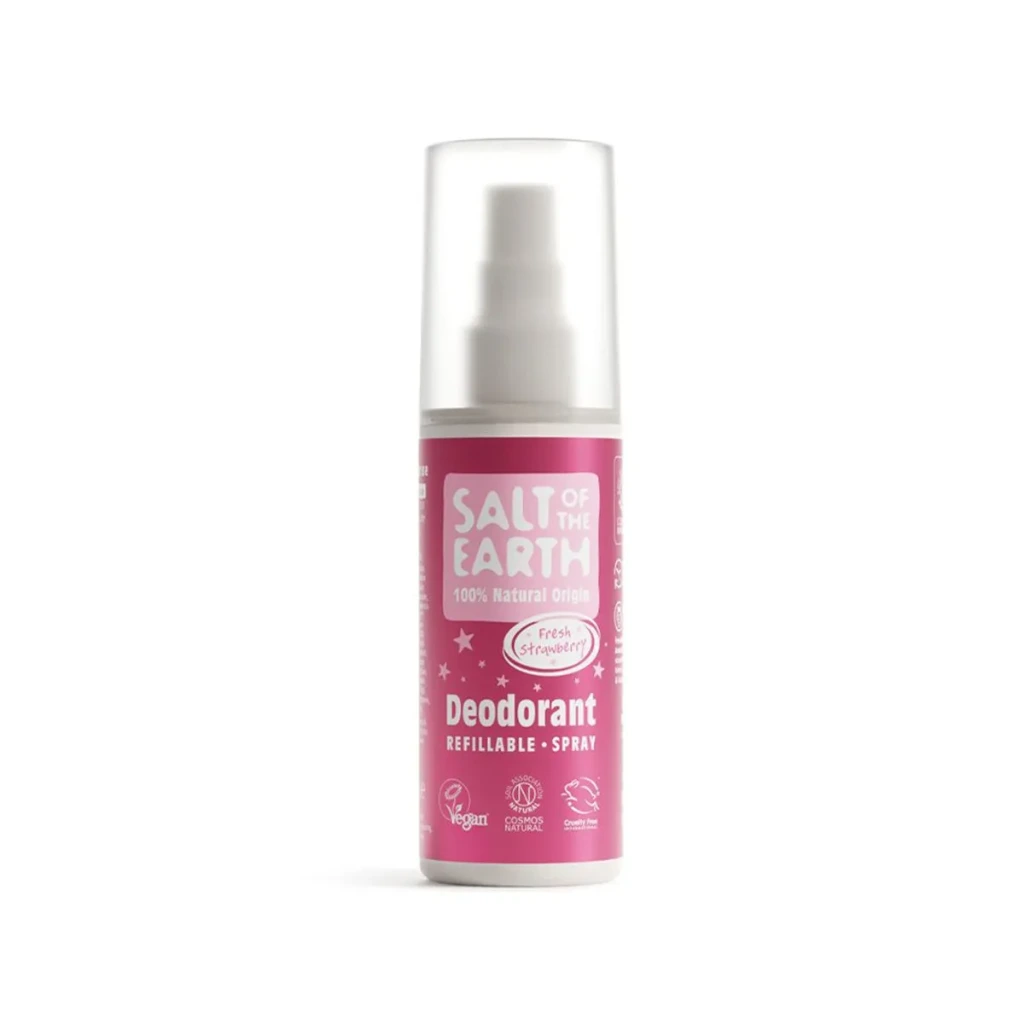 Salt of the Earth – Sweet Strawberry Natural Spray Deodorant 100ml