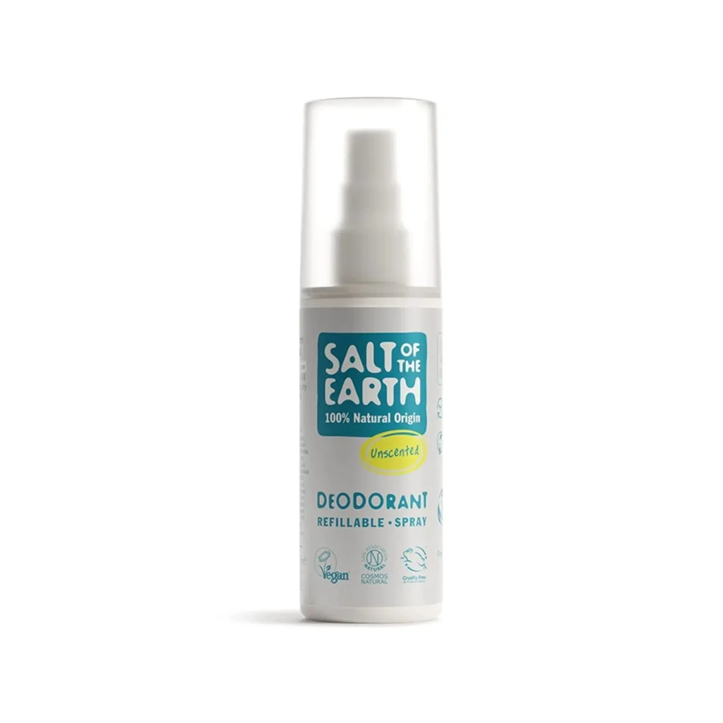 Salt of the Earth – Unscented Natural Deodorant Spray 100ml