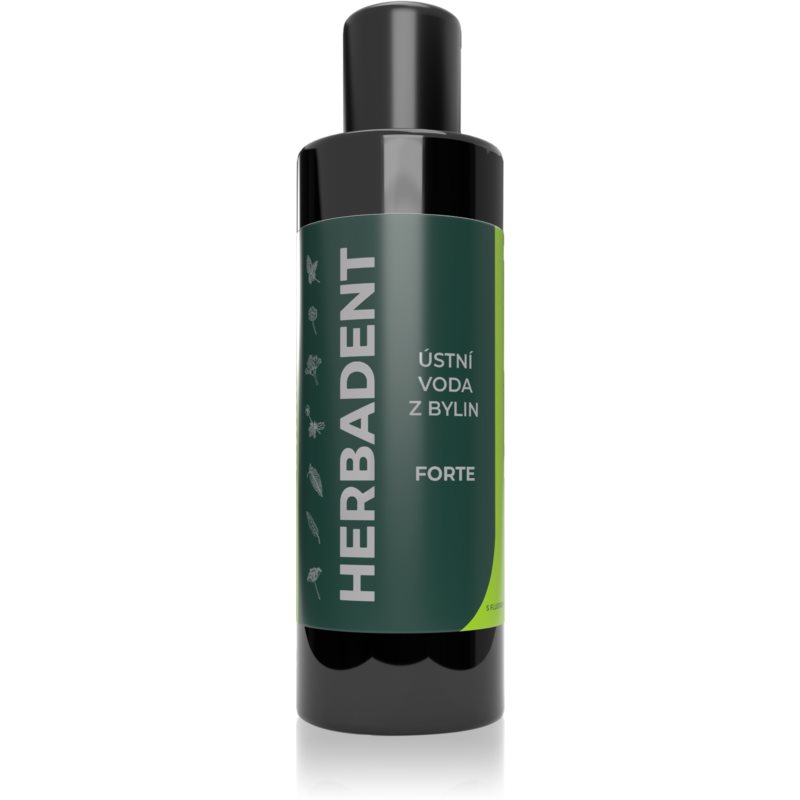 HERBADENT FORTE
Herbal mouthrinse 400 ml