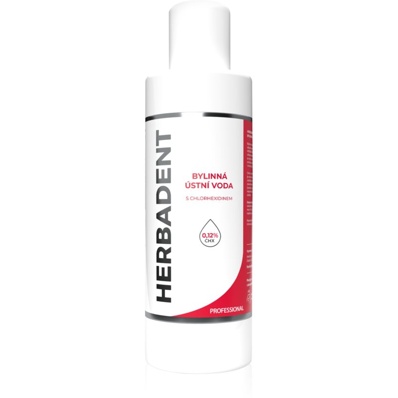 HERBADENT PROFESSIONAL
Herbal mouthrinse with CHX 0,12% 240 Ml