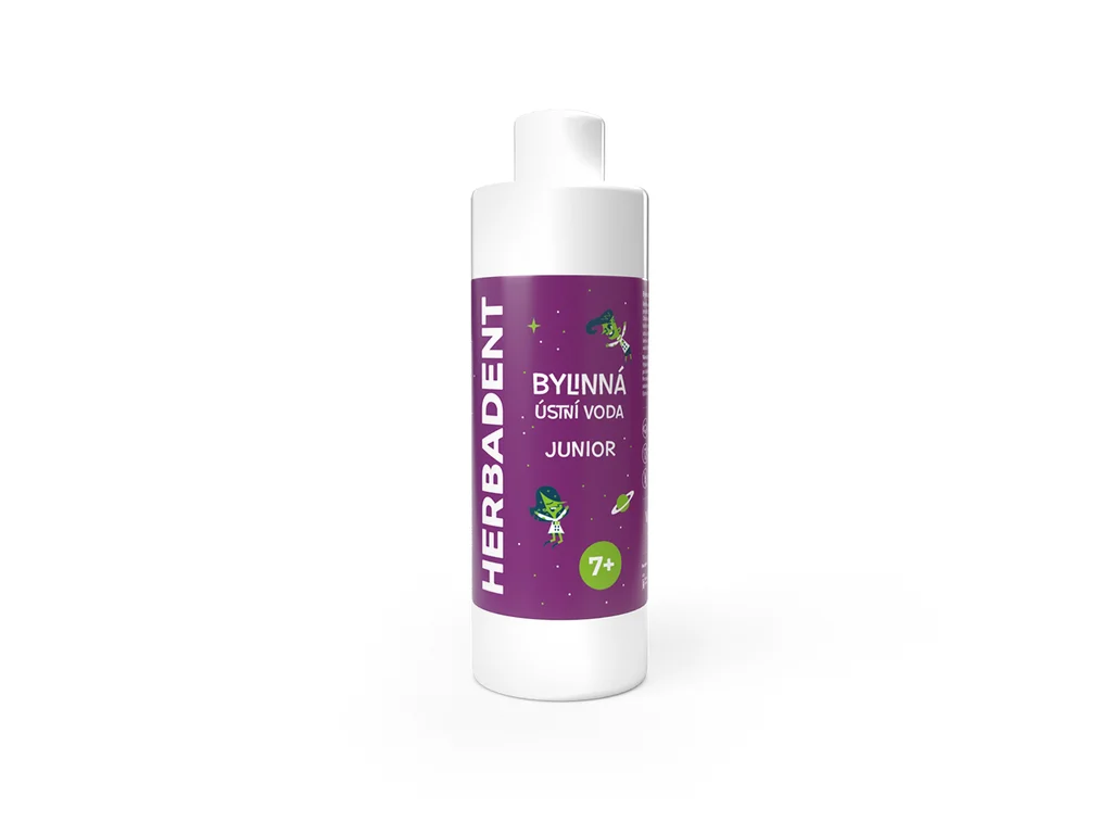 HERBADENT JUNIOR Herbal mouthwash 240 ml