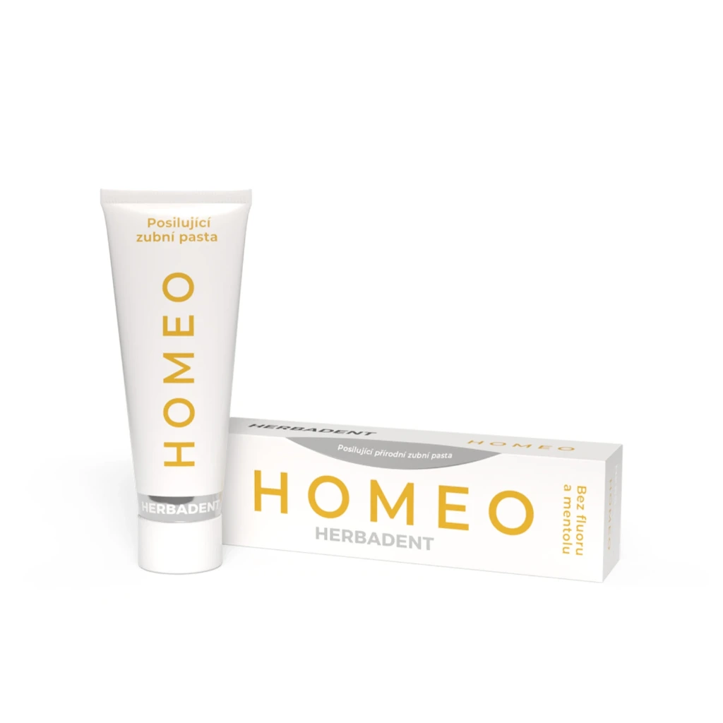 HERBADENT HOMEO
Natural Herbal Toothpaste 75 g