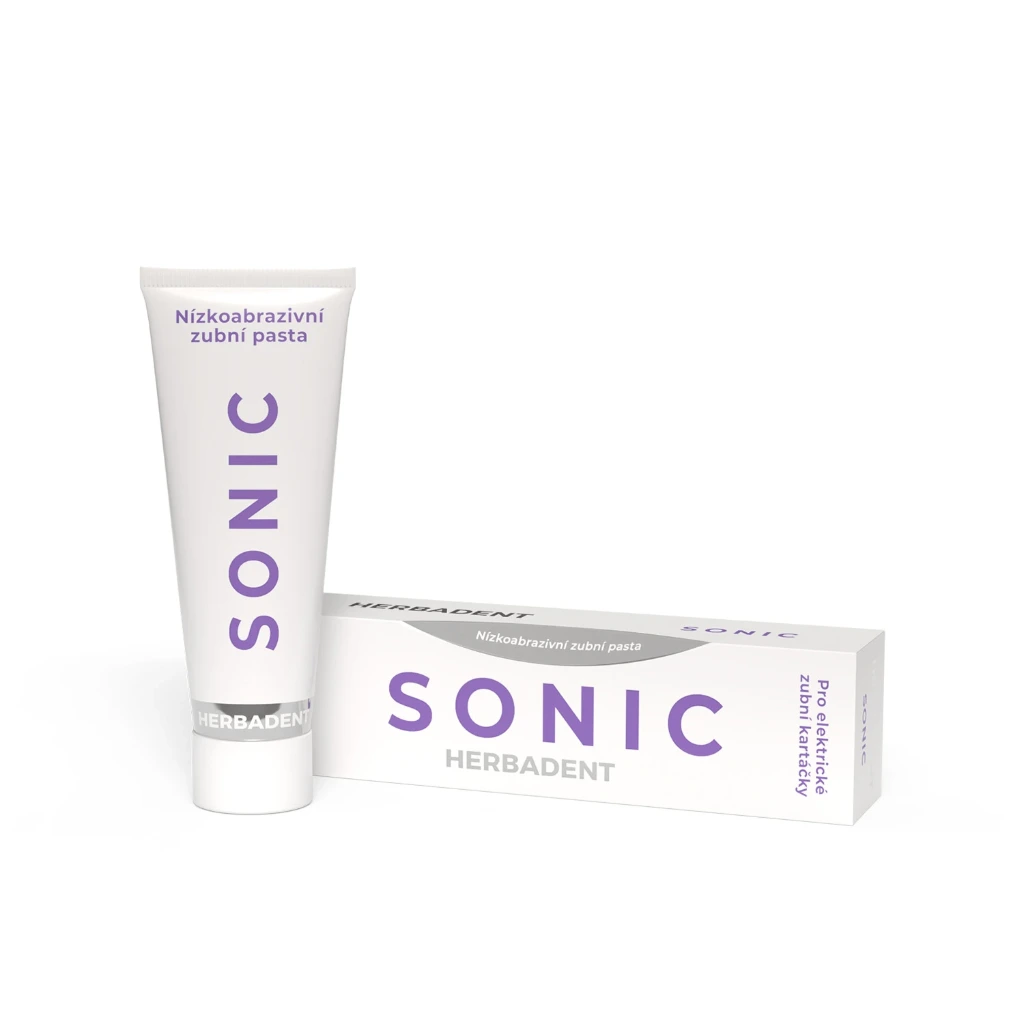 HERBADENT SONIC
Toothpaste for electric toothbrushes 75 g