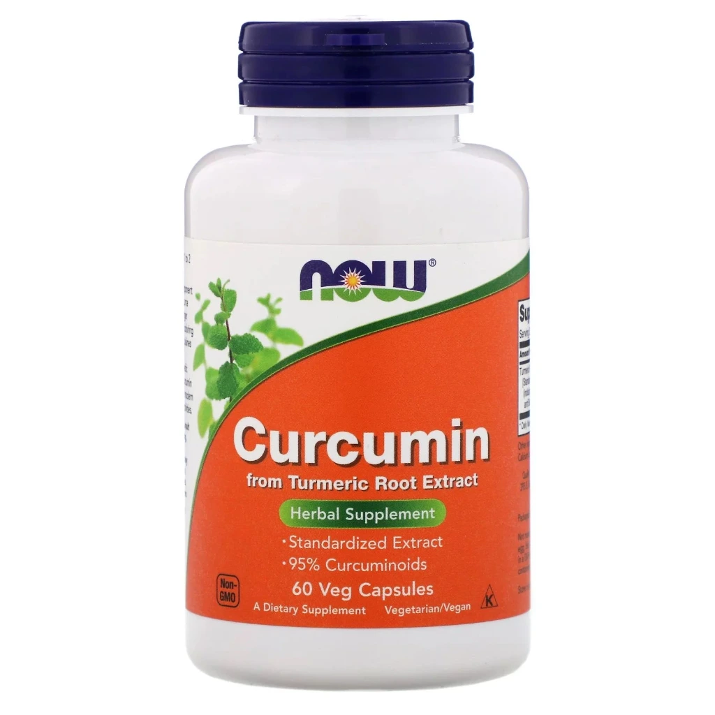 Now Foods Curcumin Extract ,60 Vcaps