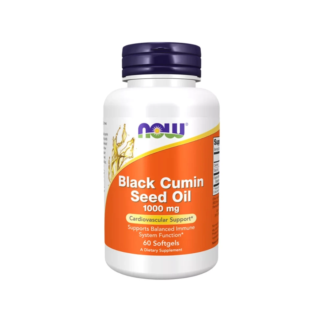 NOW Foods Black Cumin Seed Oil 1000mg - 60 Softgels