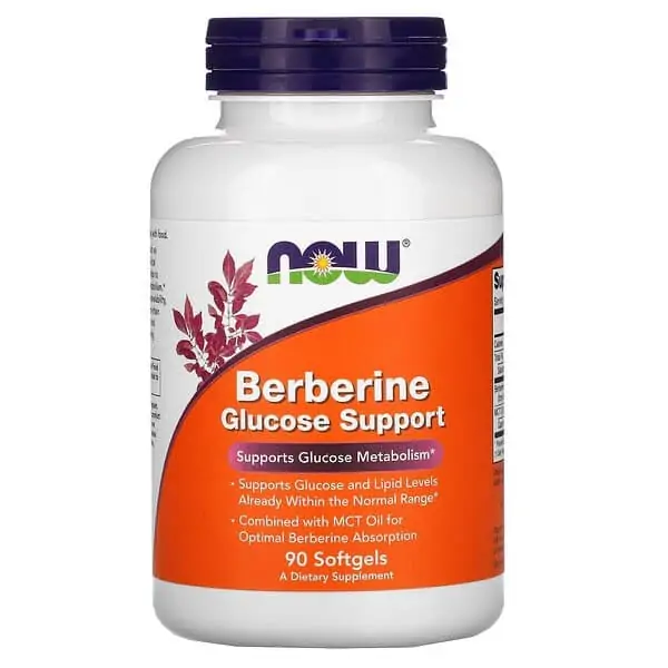 NOW Foods Berberine Glucose Support - 90 Softgels