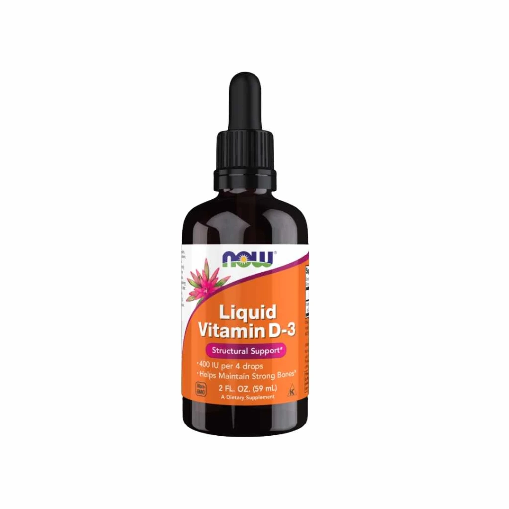 NOW Foods Liquid Vitamin D-3 2oz (59ml)