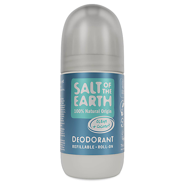 Salt of the Earth  Refillable Roll-on Deodorant - Ocean & Coconut