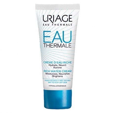 Uriage Eau Thermale Rich Water Cream Nourishing Moisturiser for Dry and Very Dry Skin 40 Ml