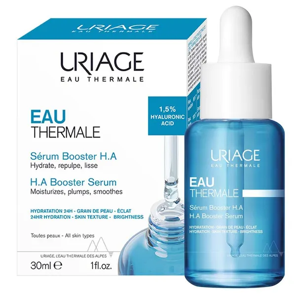 Uriage Eau Thermale Serum Intensive Moisturising Serum with Hyaluronic Acid 30 Ml