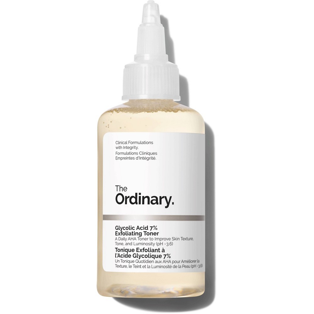 The Ordinary Mini Glycolic Acid 7% Exfoliating Toner 100ml-No Colour