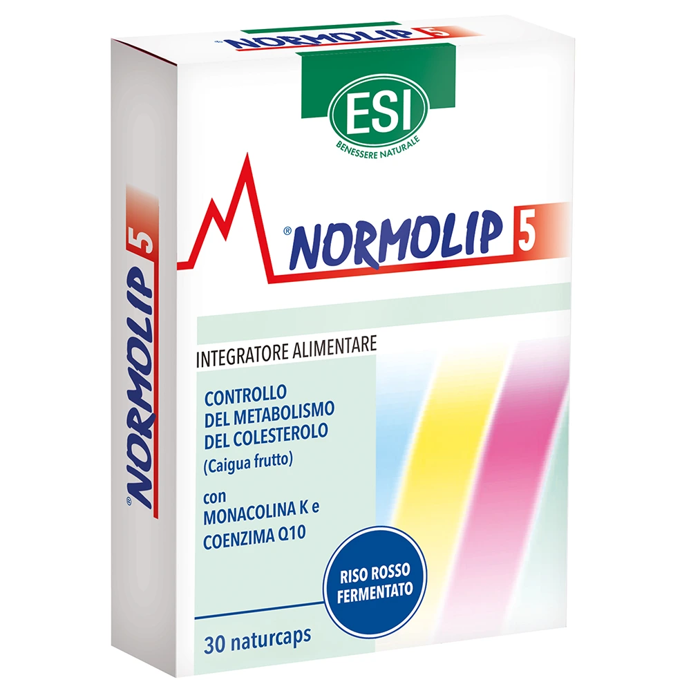 Esi Normolip 5 Dietary Supplement 30 Capsules 450mg