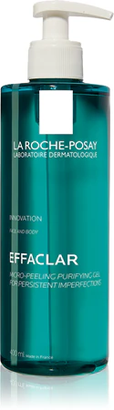 La Roche-Posay Effaclar Cleansing Gel Scrub for Oily and Problem Skin 400 Ml