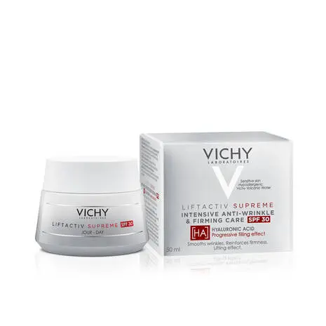 Vichy Supreme Intensive Anti-Wrinkle & Firming Care Cream SPF 30 for All Skin Types 50ml