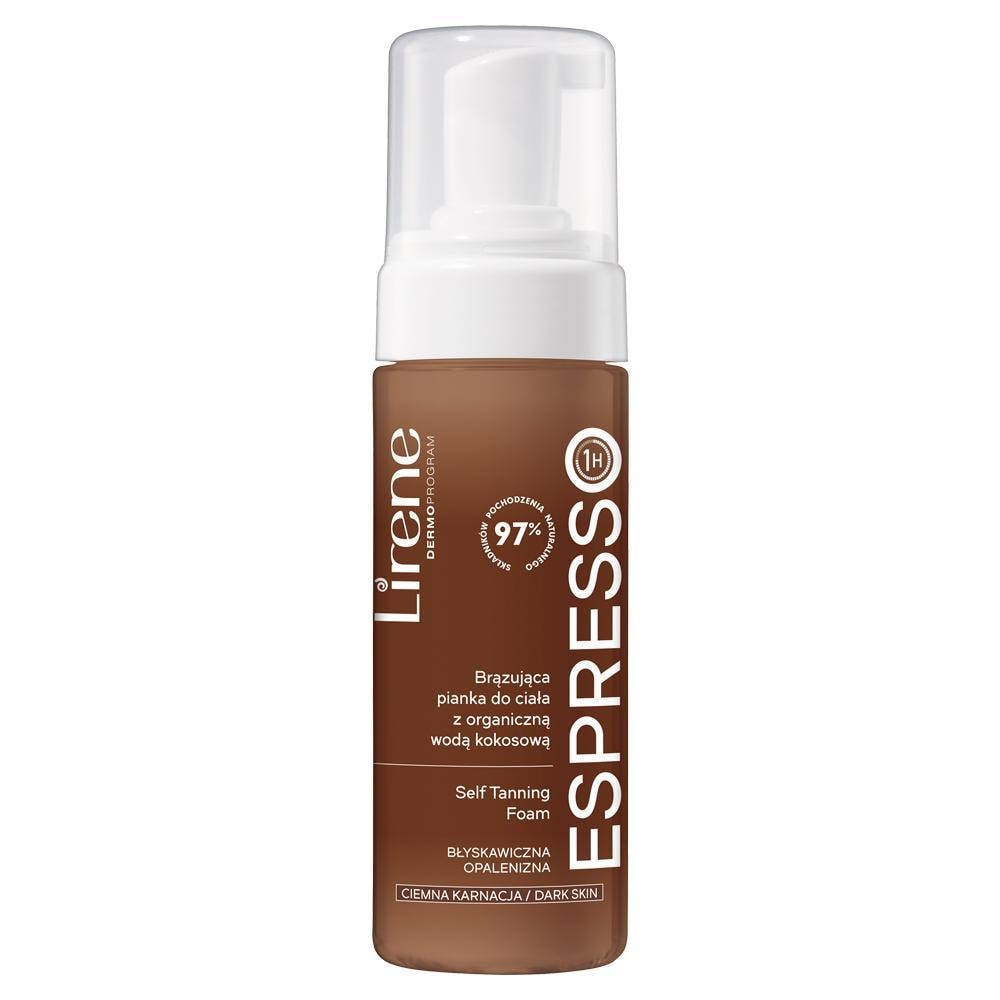 Lirene Perfect Tan Bronzing Body Foam for Dark Skin for Face and Body 150 Ml