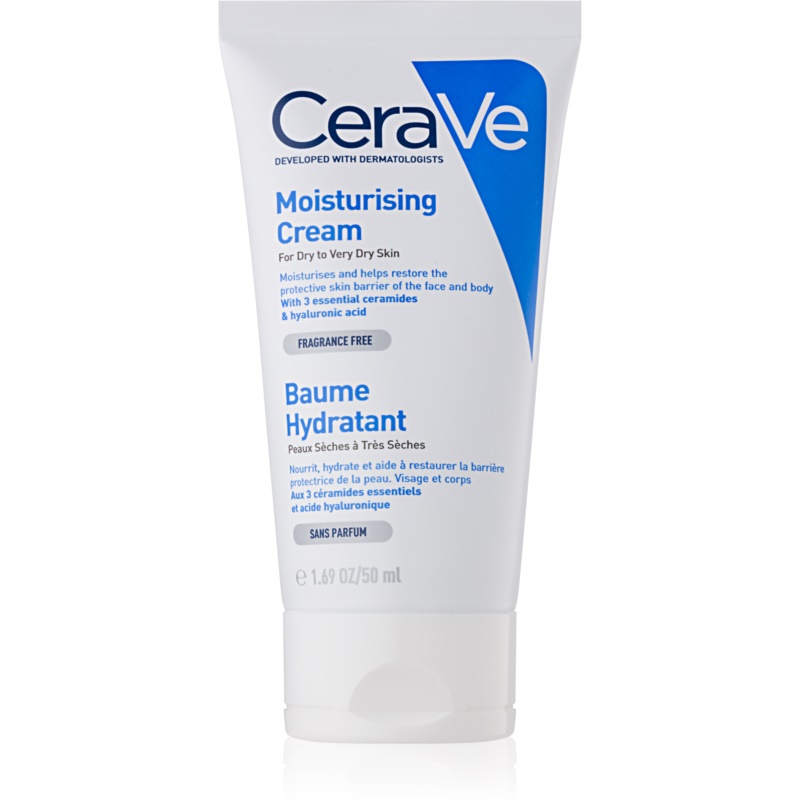CeraVe Moisturizers Face and Body Moisturiser for Dry to Very Dry Skin 50 Ml