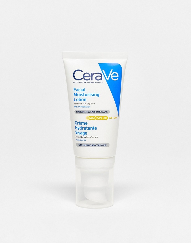 CeraVe Moisturizers Moisturising Face Cream for Normal to Dry Skin SPF 30 52 Ml