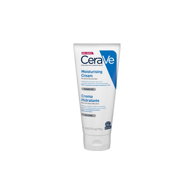 CeraVe Moisturizers Face and Body Moisturiser for Dry to Very Dry Skin 177 Ml