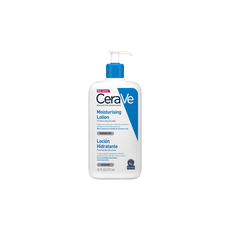 CeraVe Moisturizers Lotion Moisturising Face and Body Lotion for Dry to Very Dry Skin 473 Ml