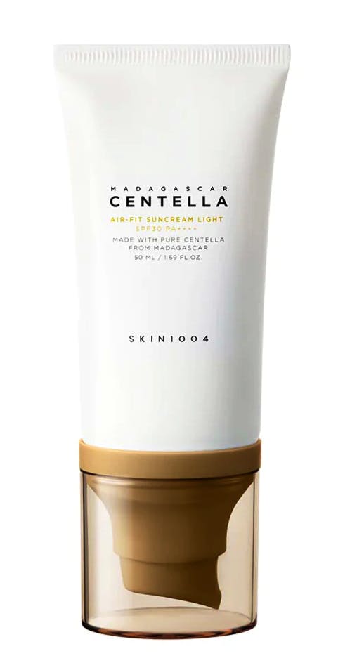 Madagascar Centella Air-Fit Suncream Light Protective Mineral Face Fluid SPF 30 50 Ml