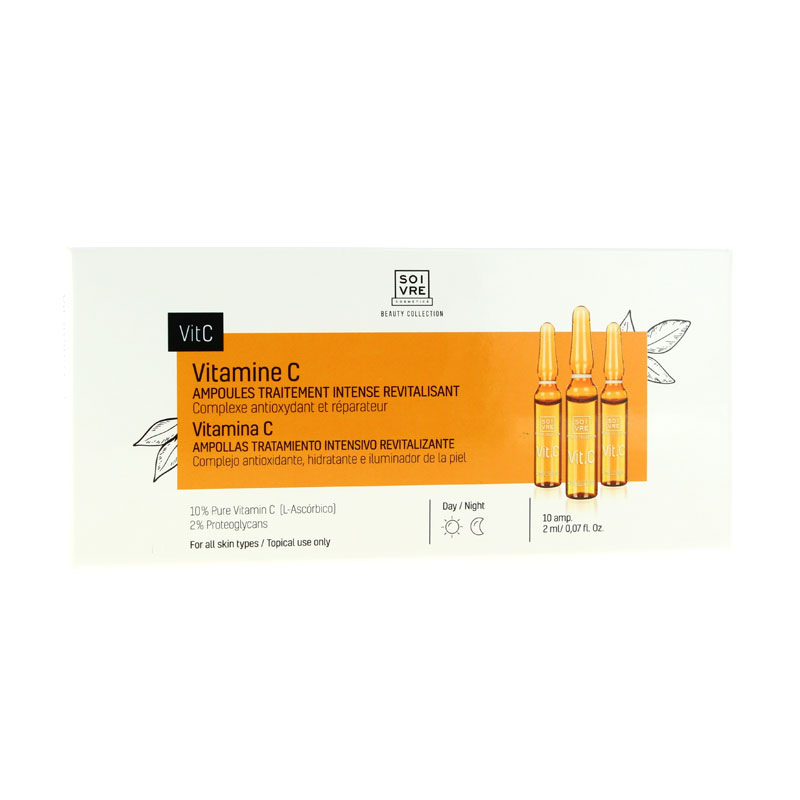 Ampollas Tratamiento Intensivo Revitalizante Vit C Soivre 10x2ml