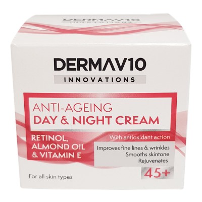 DermaV10 Anti-Ageing Day & Night Cream 45+ 50 Ml
