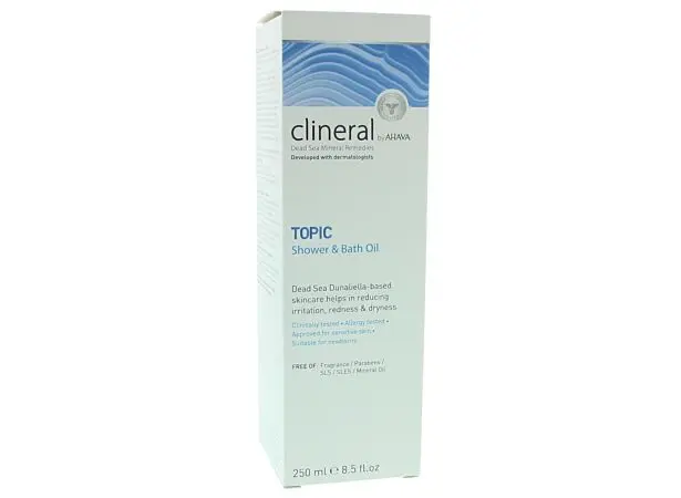 Ahava Clineral topic shower & bath oil 250 Milliliter