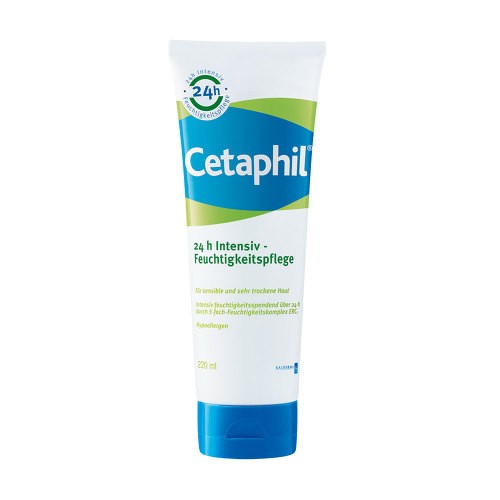 Cetaphil 24h Intensive Moisturiser Intensive Moisturising Cream for Dry and Sensitive Skin 220 Ml