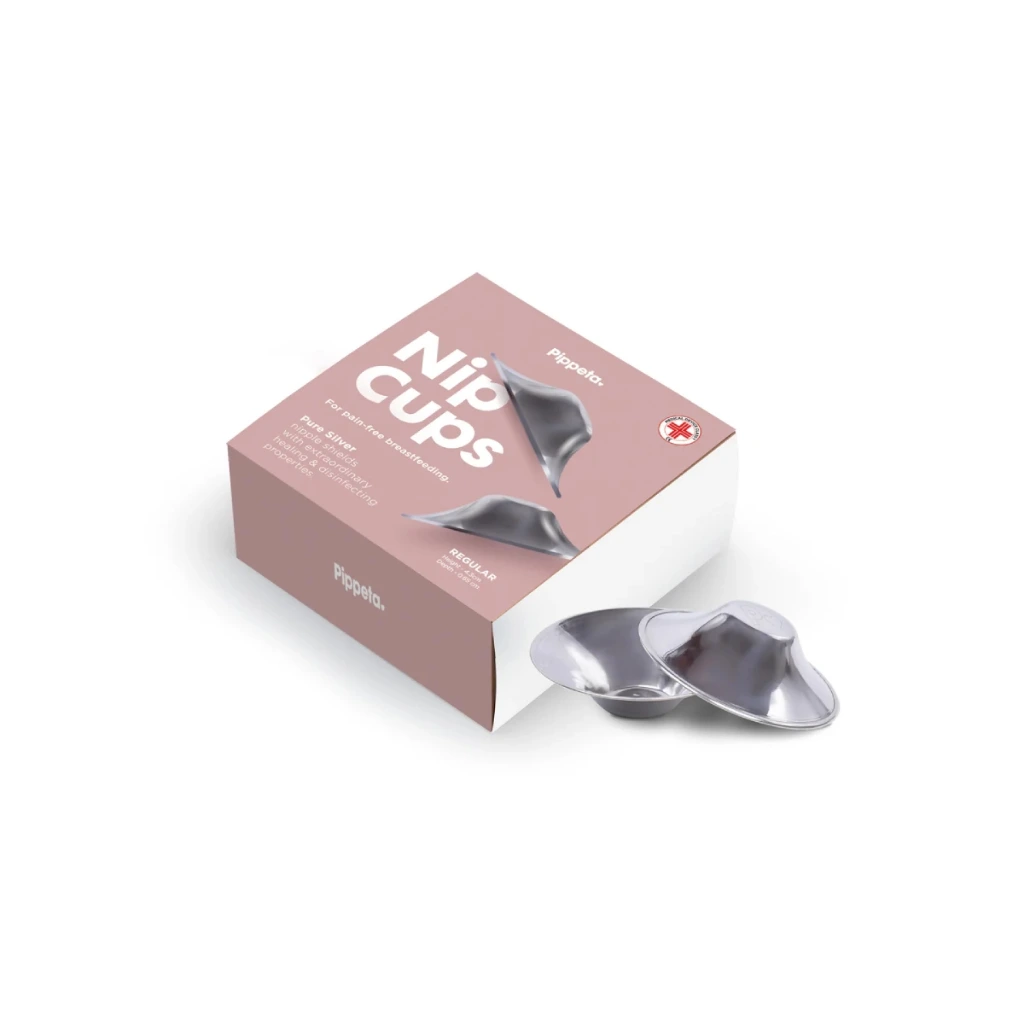 Pippeta Nip Cup Tri Large, Silver