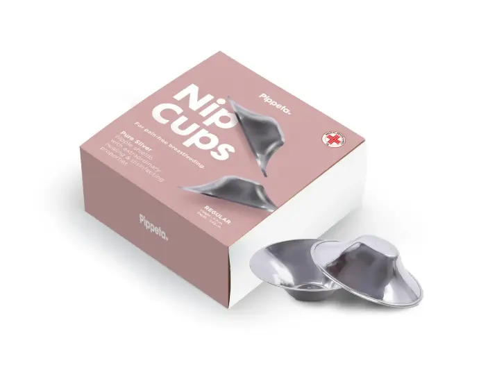 Pippeta Nip Cup Tri Large, Silver