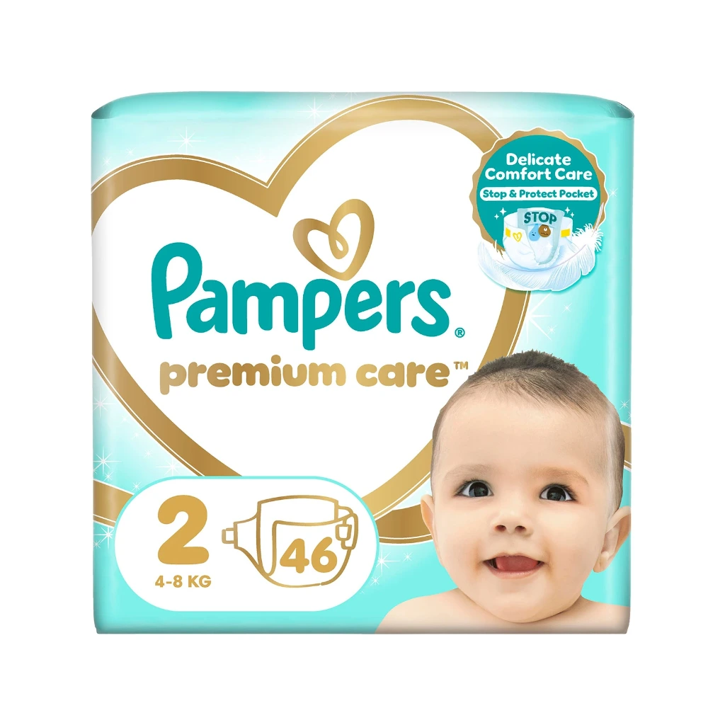 Pampers Premium Care 2 (4-8 kg) x46 pcs