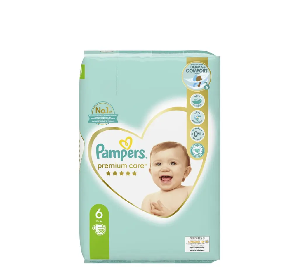 Pampers Premium Care 6 (13+ kg) x 38 pcs