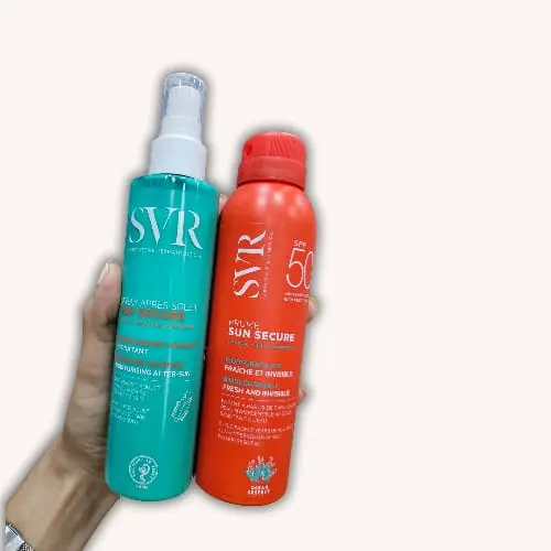 SET SVR BRUME SUN SECURE 50+ SPF + SVR SPRAY APRES -SOLEIL