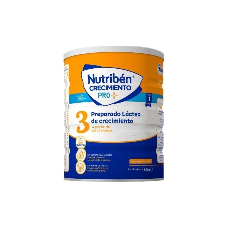Crecimiento 3 Leche