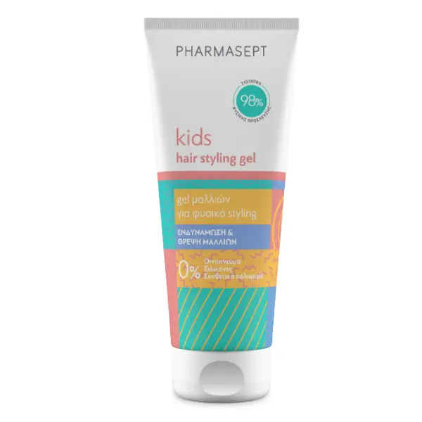 Pharmasept Kids Hair Styling Hair Styling Hair Gel for Strong Kick, 100ml