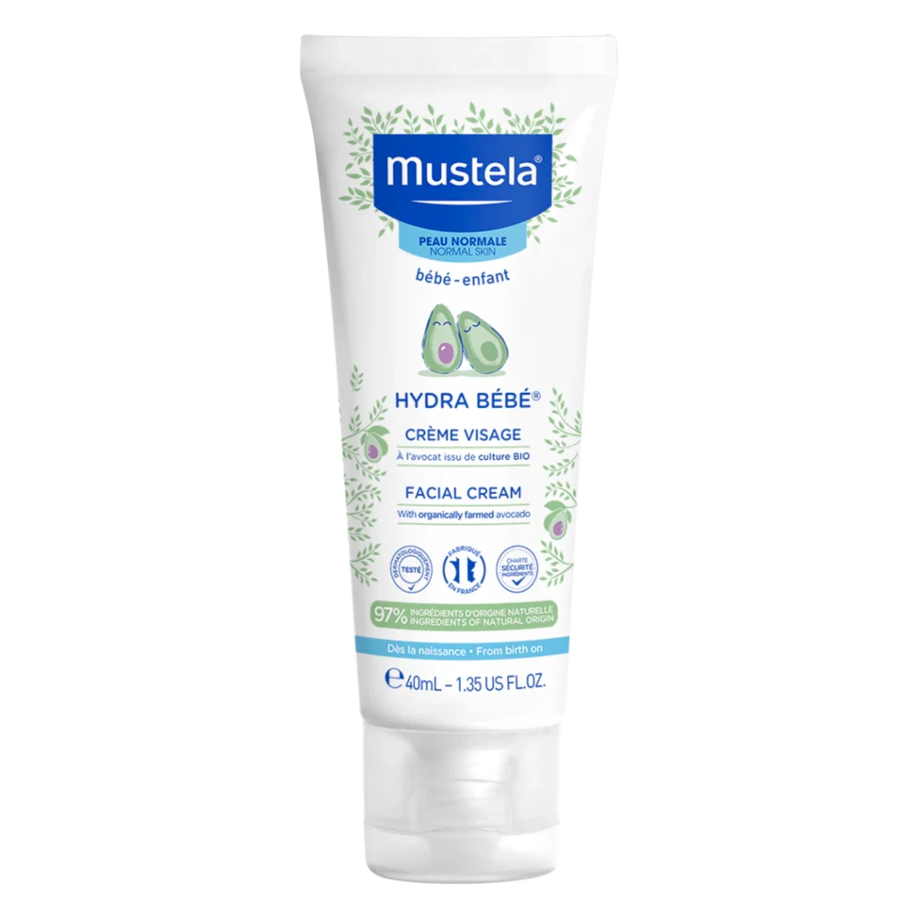 Mustela Bébé Hydra Bébé Moisturising Face Cream for Children from Birth 40 Ml
