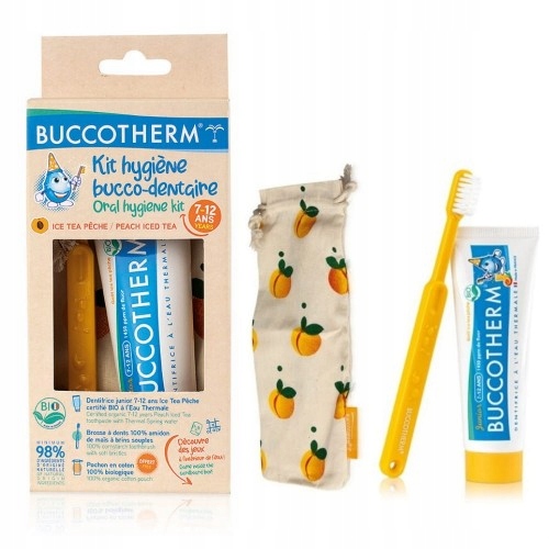 BUCCOTHERM BIO ORGANIC - eco-friendly set for children 7-12 years old, frozen tea 50 Ml