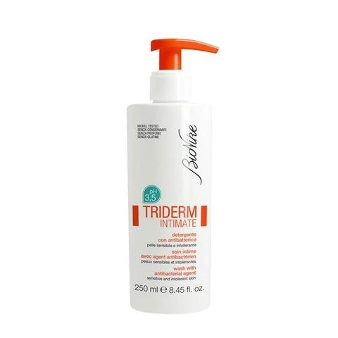 BioNike Triderm Intimate Gel Antibacterial Ingredients 250 Ml