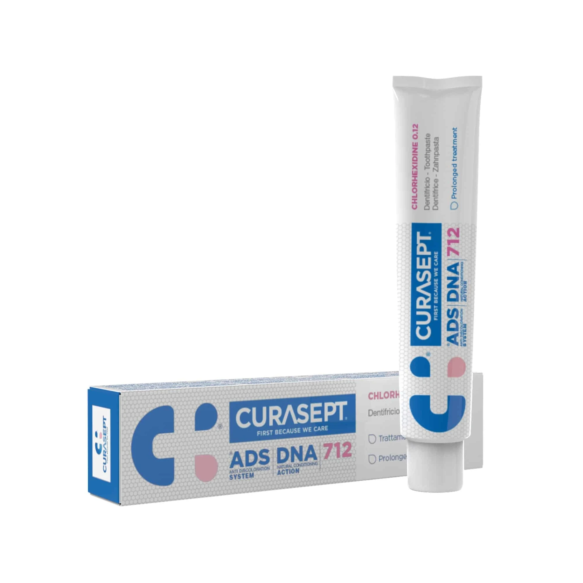 Curasept ADS 712 Toothpaste Against Gum Bleeding and Periodontal Disease 75 Ml