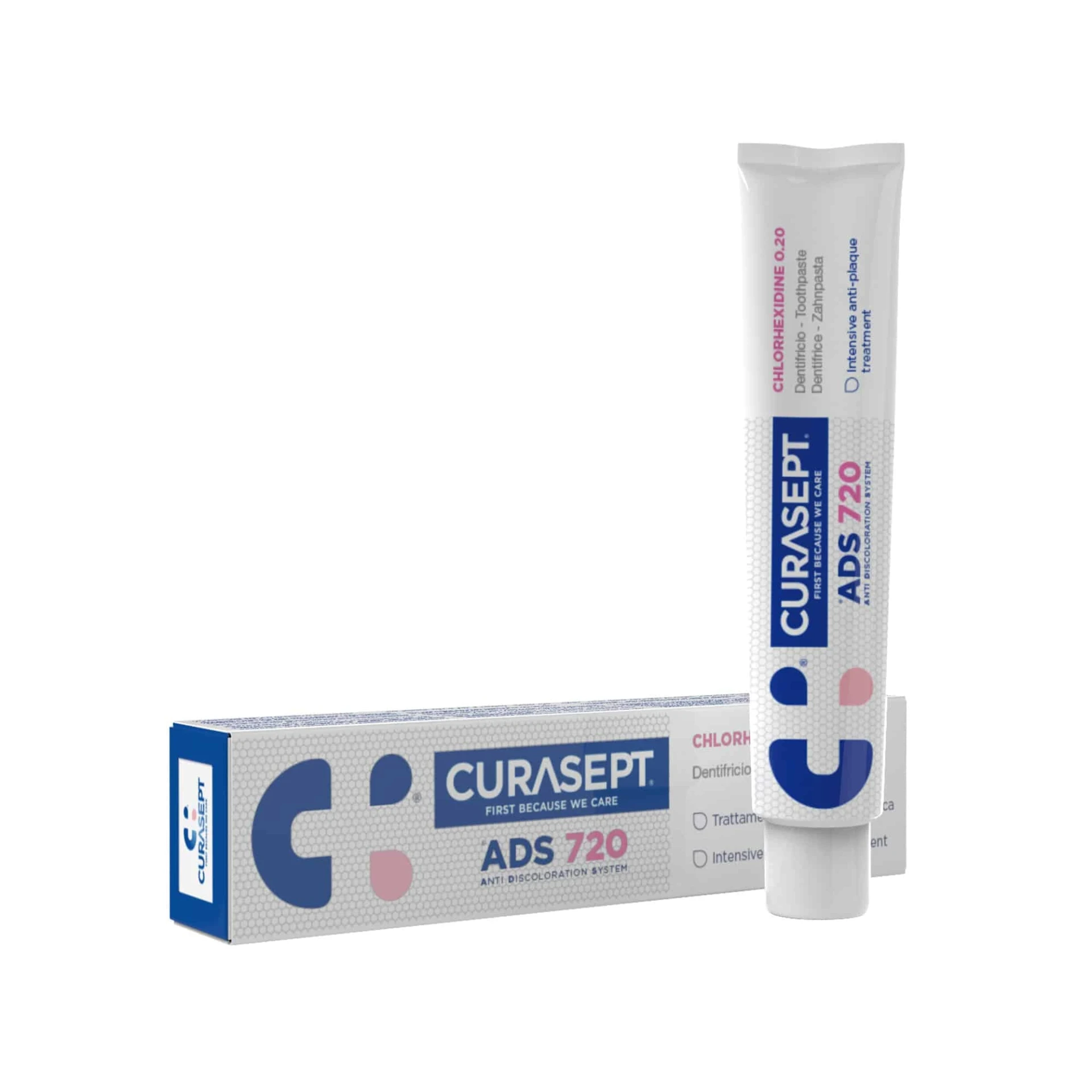 Curasept ADS 720 Toothpaste Against Gum Bleeding and Periodontal Disease 75 Ml