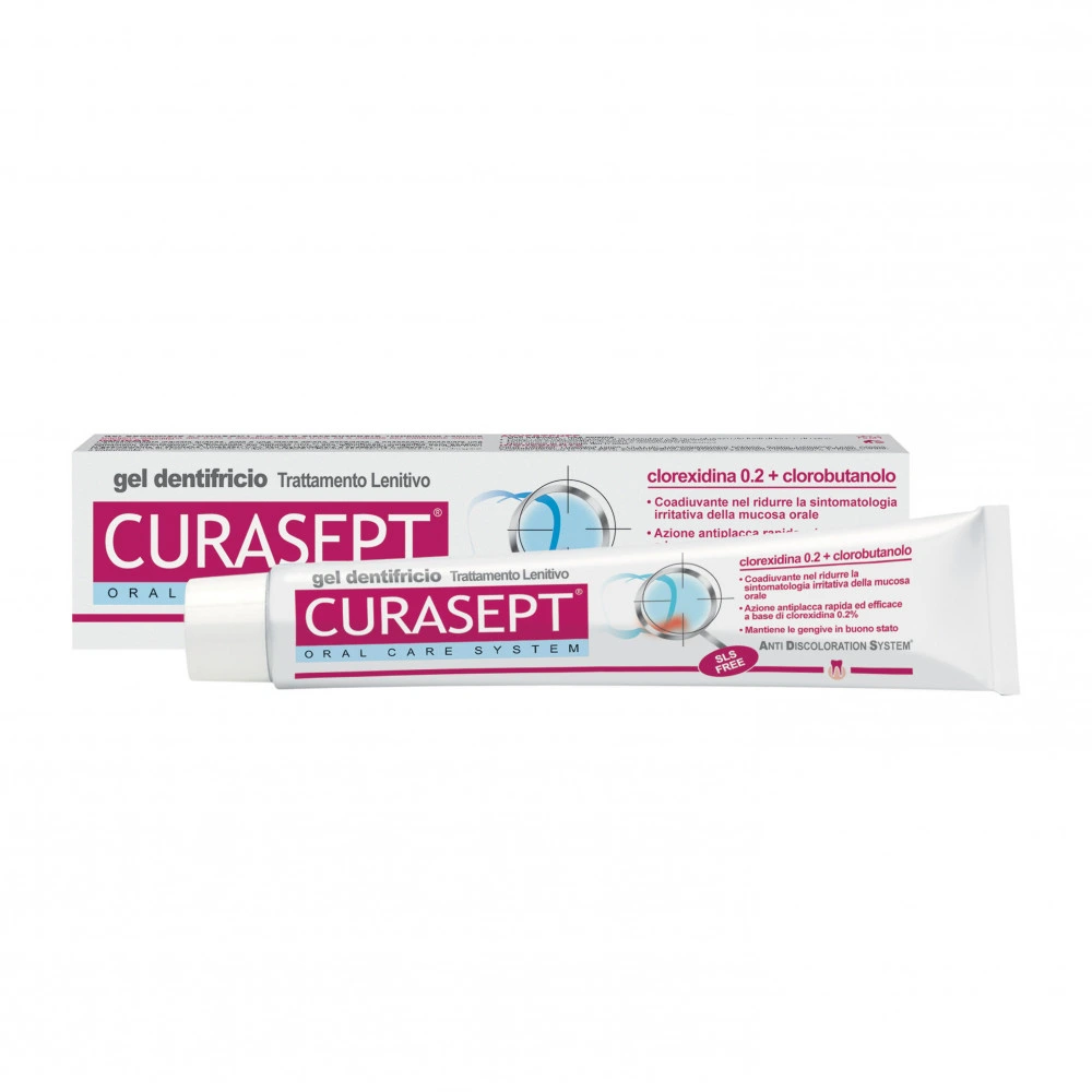 Curasept ADS Soothing Soothing Toothpaste with Gel Consistency 75 Ml